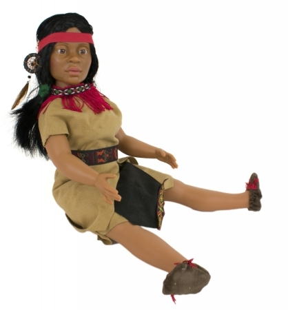 картинка Кукла "Индианка Tribu Hupa", 41 см, арт 40105 интернет-магазин TuKiTu.ru